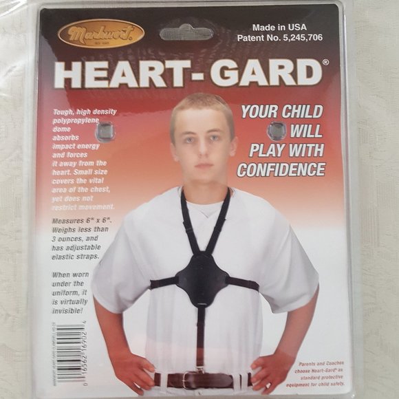 Baseball Youth Heart-Gard Chest Protector - Picture 2 of 2